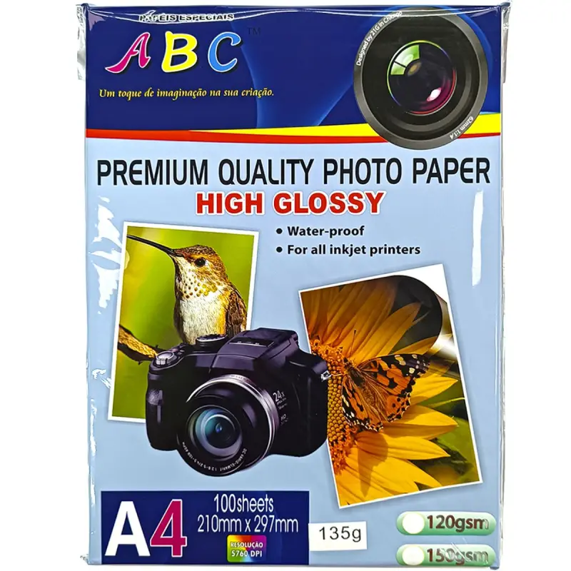 ABC BK-00098718 | Фотобумага A4 135 г/м² Односторонняя 100 листов