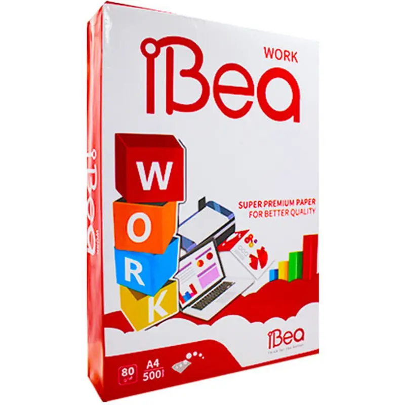IBEA BK-00096666 | Бумага для копиров A4 80 г/м² 500 листов