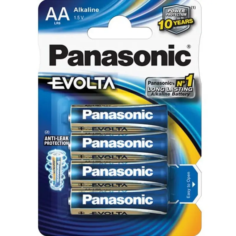 Panasonic BK-00004719 | Батарейки AA Evolta, упаковка 4 шт