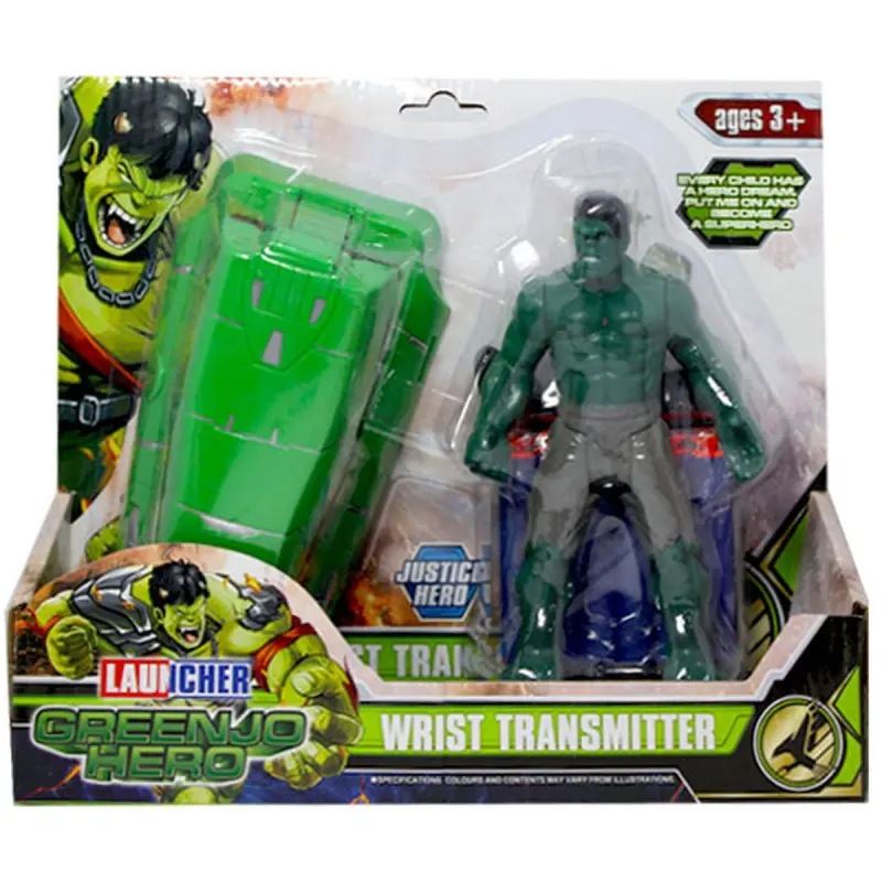 Hulk BK-00046587 | Wrist Blaster with Hulk Figure