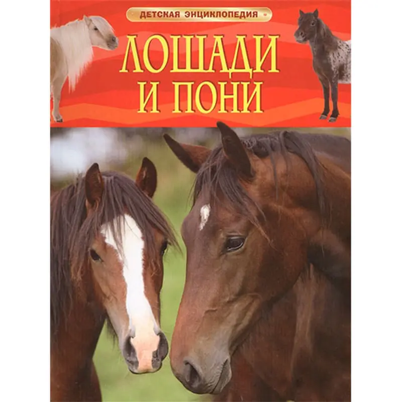 Детская Энциклопедия BK-00008099 | Книга в твердом переплете Лошади и пони