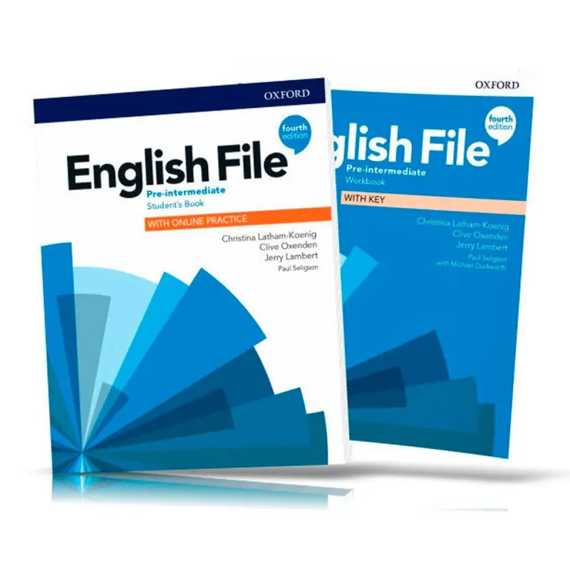 English File 95-00003364 | Комплект для изучения английского Pre-intermediate 4-е + DVD