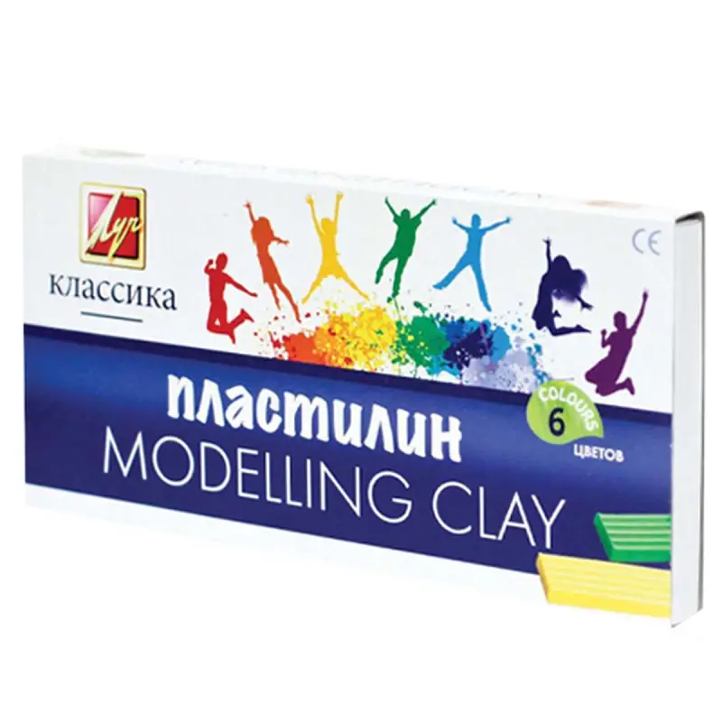 Luch BK-00045230 | Modeling Clay 6 Colors Set