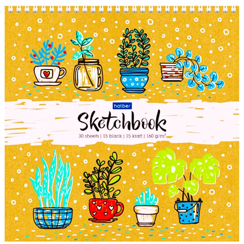 Botanika BK-00093858 | Sketchbook 30 Sheets Premium Paper