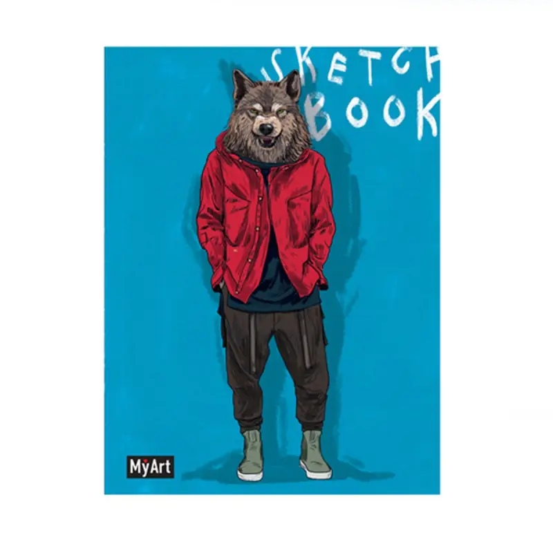 MyArt BK-00091327 | "Na Stile" Wolf Eskiz Depderi