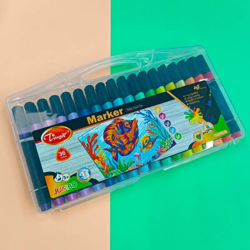 Tongdi TD8299-36 | Flomaster Toplumy 36 Reňk Köp Mukdarda