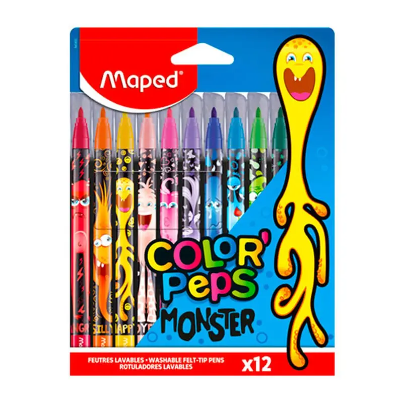 Maped BK-00091774 | Flomaster Toplumy 12 Reňk