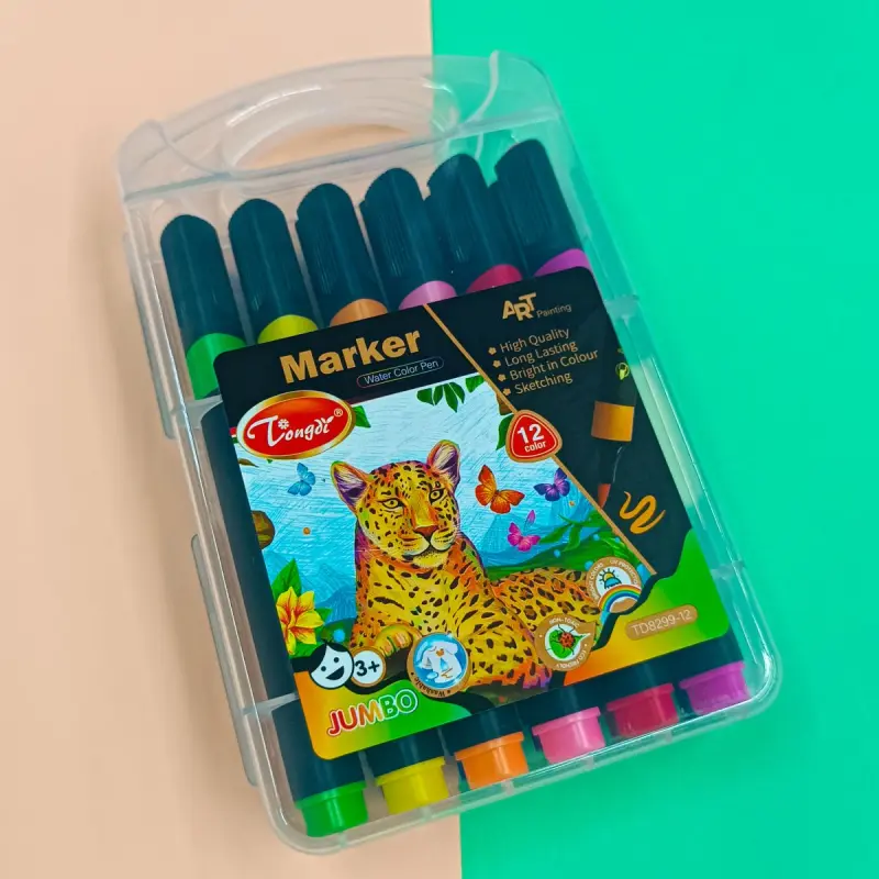 Tongdi TD8299-12 | Flomasterler 12 reňk toplum