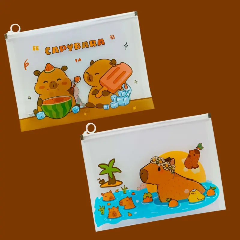 Capybara 6032 | A4 fermuarly papka 80 mikron