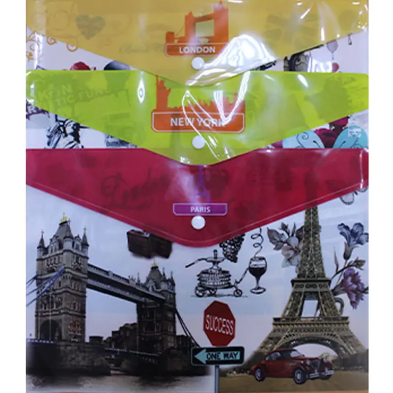 Yalong YL51001 | A4 Düwme Papkasy Berk Plastmassa
