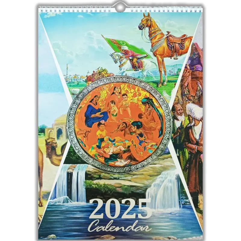"Zhivopisi" BK-00100663 | Diwarlyk Geçiriji Kalendar A3 2025