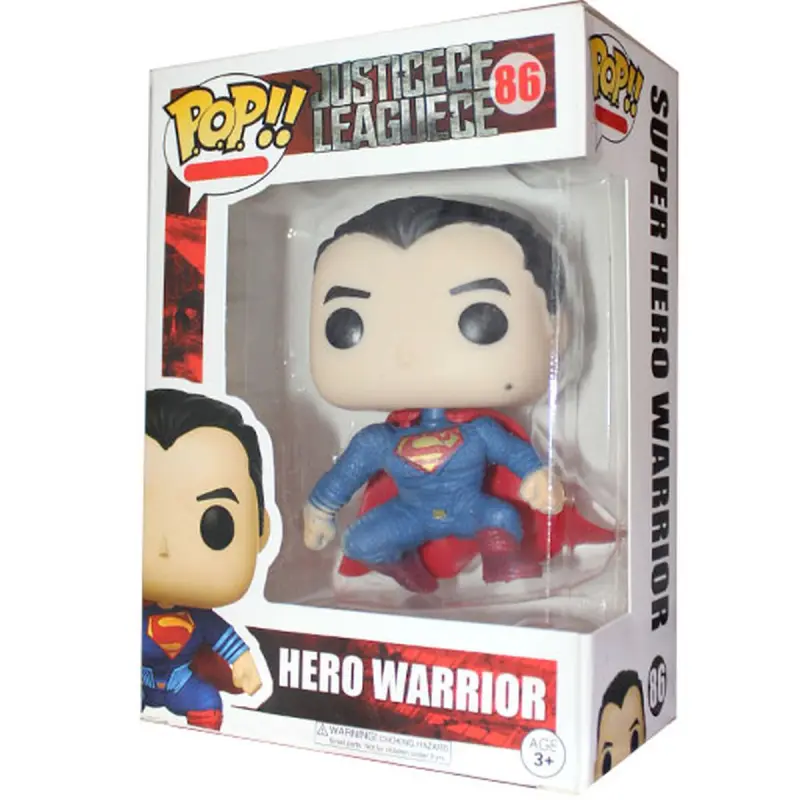 POP Super Man 86 | Kolleksiýa Figuralary Lisenziýaly Superhero Toplumy