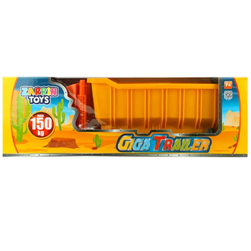Zarrin Toys BK-00085006 | Игрушечный грузовик Гига Трейлер F4 Прочный корпус