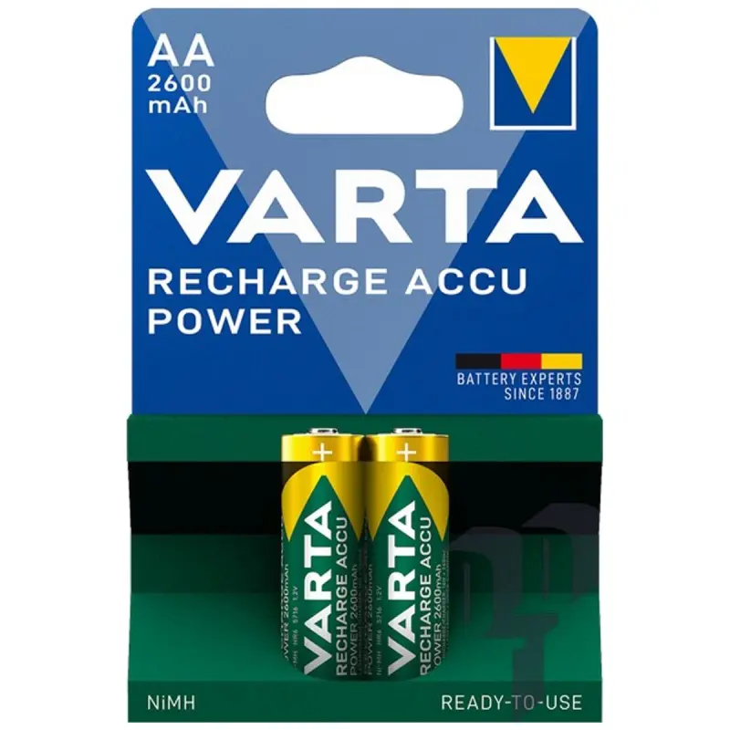 Varta 00-00002701 | Батарейки AA, 2 шт.