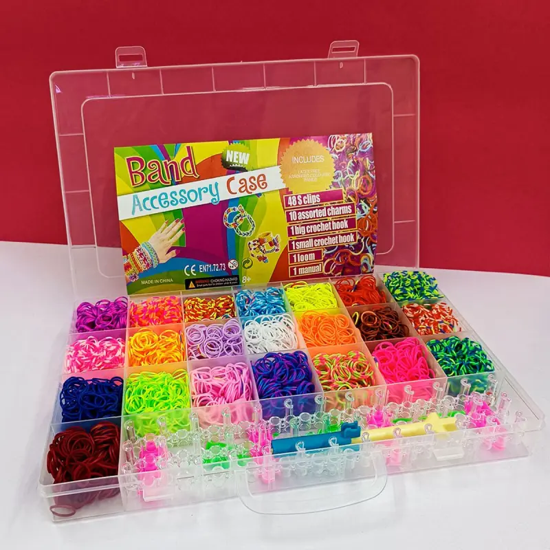 AZ AZ-55 | Rainbow Loom Bands Assorted Colors