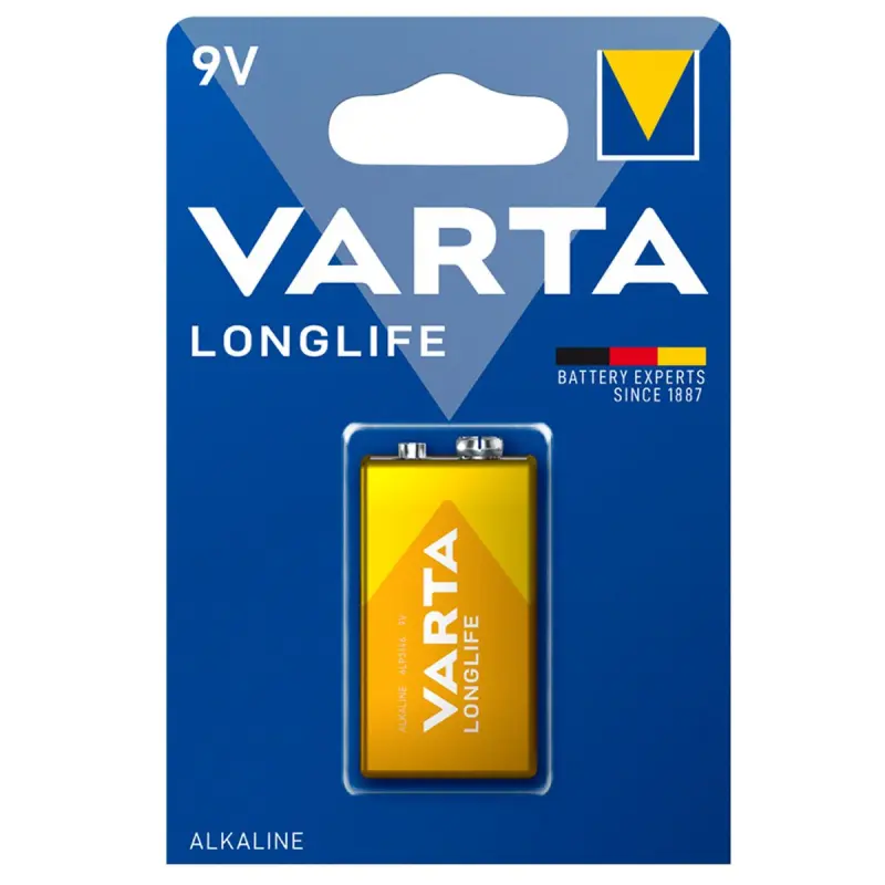 Varta BK-00023337 | Батарейка 9A Longlife 1 шт.