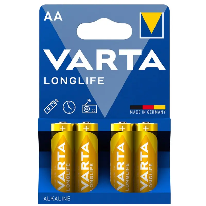 Varta 00-00003913 | Батарейки AA Longlife 4 шт.
