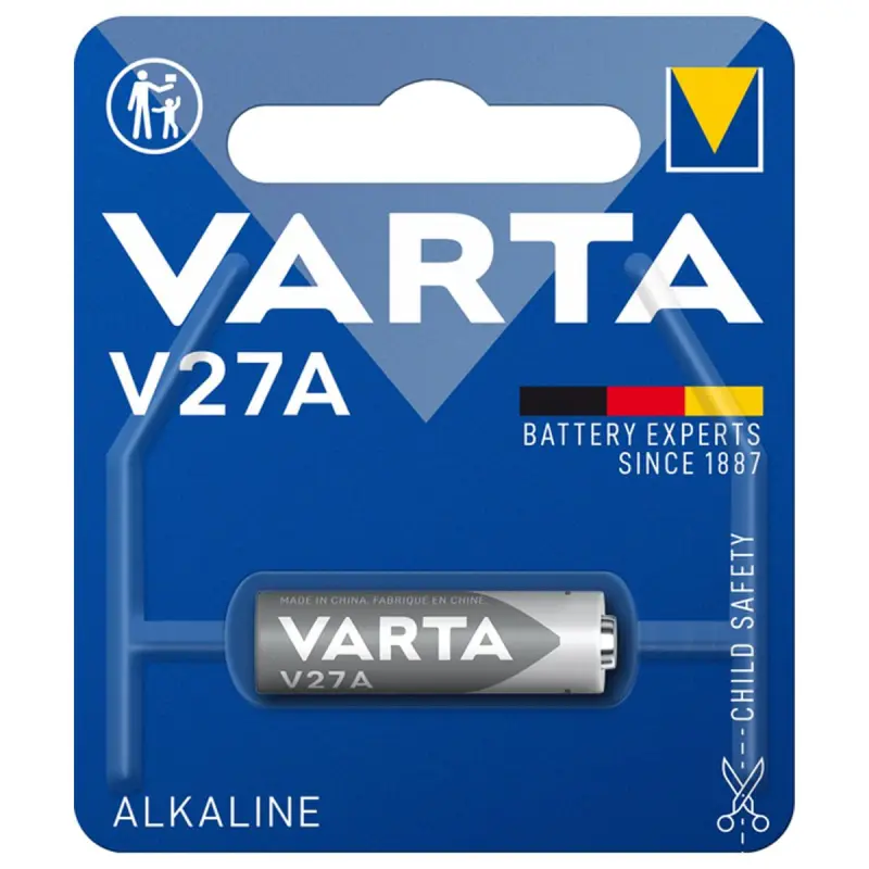 VARTA BK-00096464 | Батарейка для электроники V27A 12В щелочная