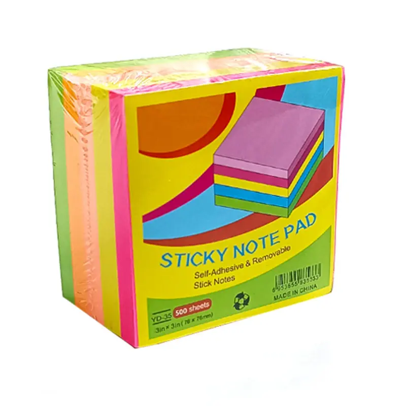 BK BK-00098242 | Sticky Notes Neon 30x30 mm 500 Sheets