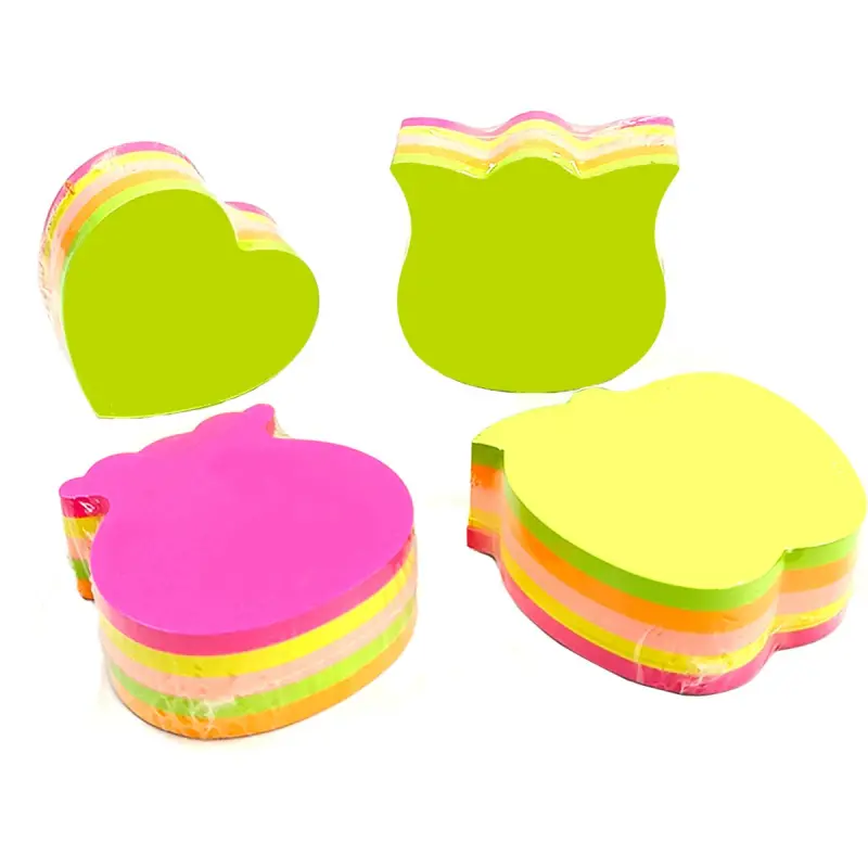 TH TH-300Y | Neon Shaped Stickers Colorful Assortment
