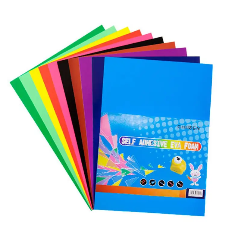 Ева BK-00030910 | EVA Foam Sheet Set A4 10 Colors