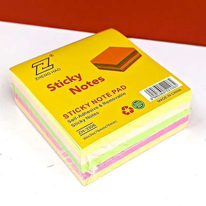 Stick Notes 95-00001039 | Sticky Notes 76x76 mm Pack of 300 Sheets