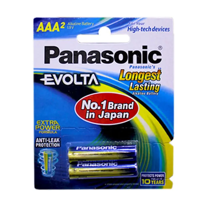 Panasonic BK-00041939 | Батарейки AAA 2 шт. Надежная энергия