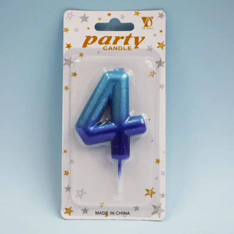 SH SH-943 | Number Candle for Cake #4 Quality Manufacturer
