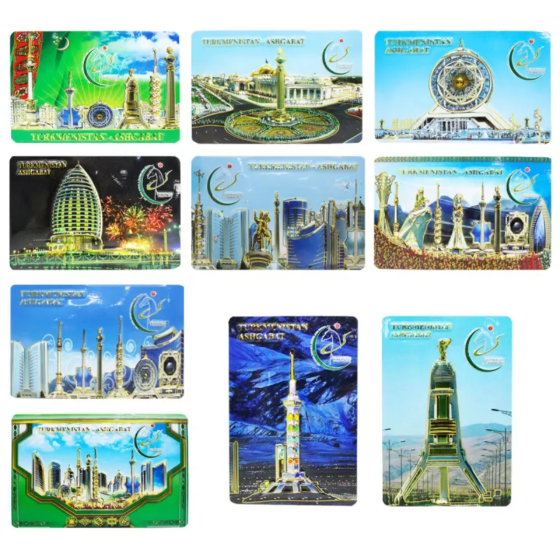 Aşgabat BK-00095531 | Sowgat Magnit 12x8 sm