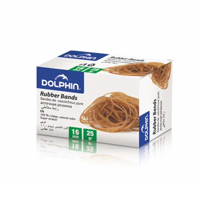 Dolphin 00-00001745 | Rubber Bands 25g Pack