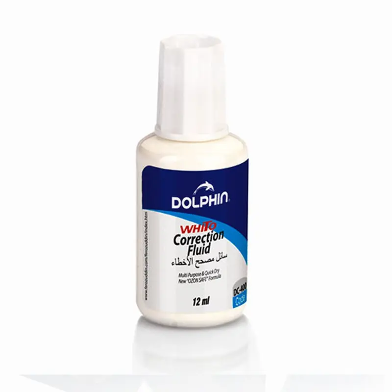 Dolphin DC-400 | Correction Fluid with Brush 12 ml