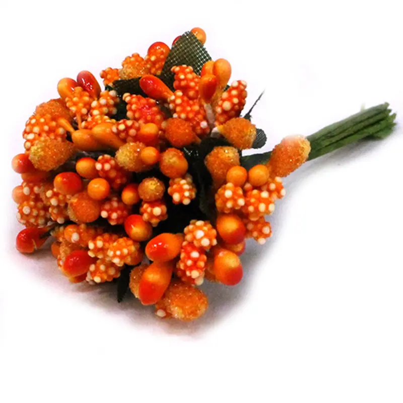 Декор BK-00031549 | Decorative Berry Accent Orange Synthetic