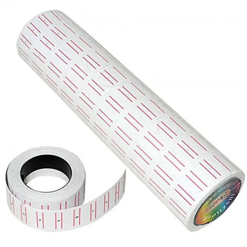 Xingli 00-00000010 | Price Label Roll 1.5x2 cm Thick White
