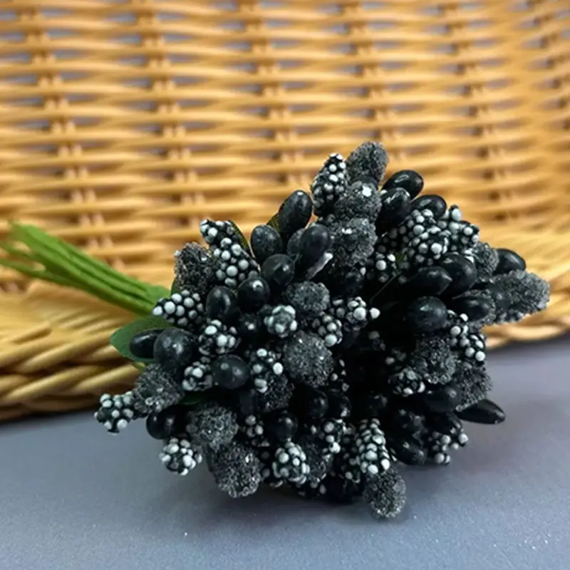 Декор BK-00097845 | Decorative Black Berries Synthetic Durable Finish