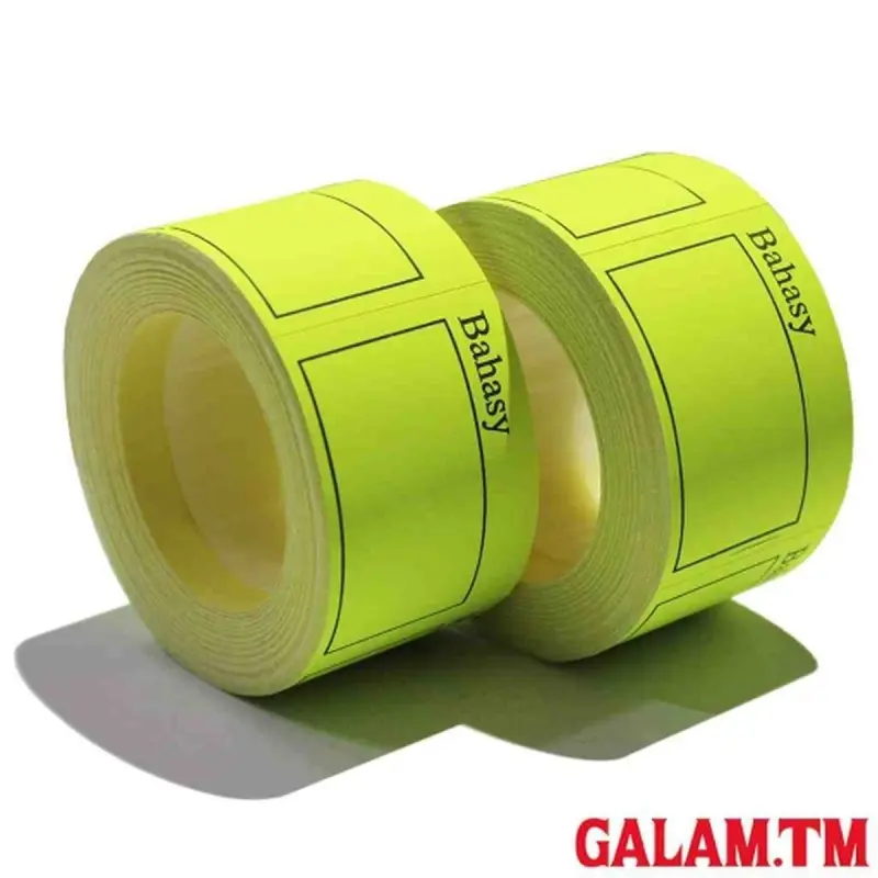 Bahasy UP-00003750 | Large Price Tag Durable Retail Display