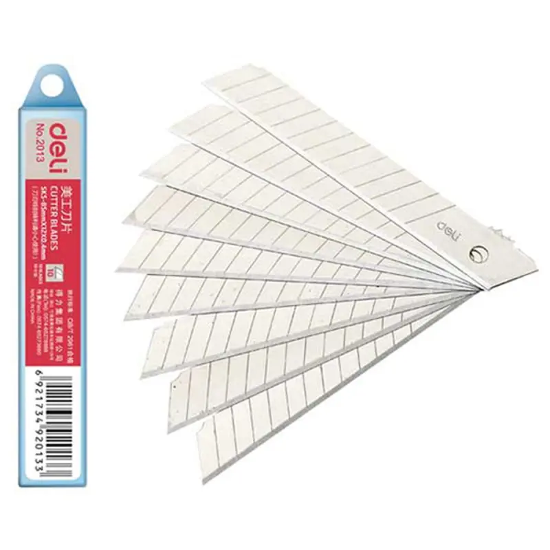 Deli 00-00004767 | Utility Knife Blades 10-Pack