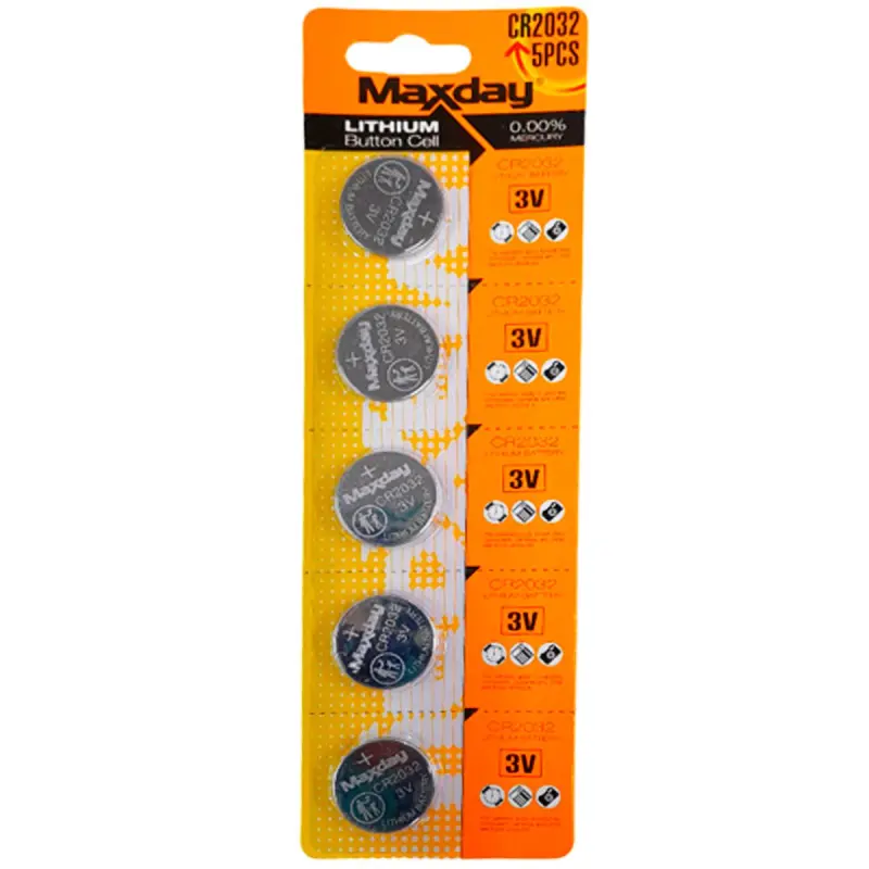Maxday CR2032 | Lithium Battery Coin Cell 3V