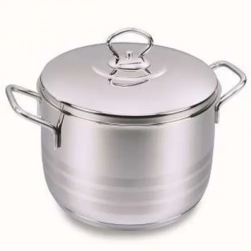 KORKMAZ A1903 | Casserole 24x14 cm 6.3L Stainless Steel