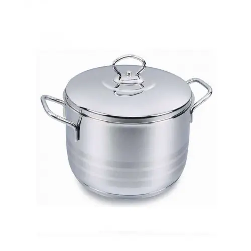 KORKMAZ A1908 | Casserole 8.0 L Stainless Steel 26x15 cm