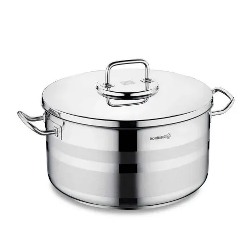 KORKMAZ A2030 | Casserole 36x21 cm Stainless Steel