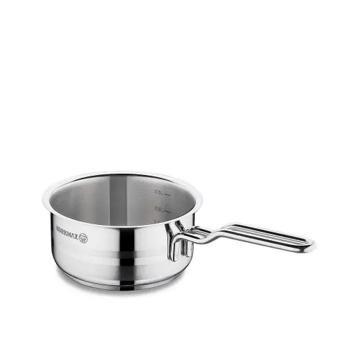 KORKMAZ A2046 | Saucepan 14x7 cm Stainless Steel