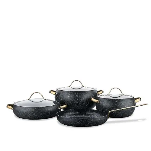 KORKMAZ A2610 | Cookware Set 7-Piece Stainless Steel