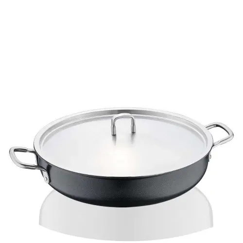 KORKMAZ A2974 | Casserole Extra Low 32x8 cm Stainless Steel