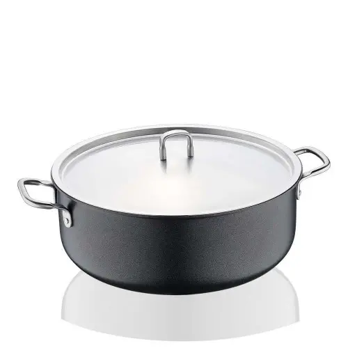 KORKMAZ A2975 | Low Casserole 32x13 cm Stainless Steel
