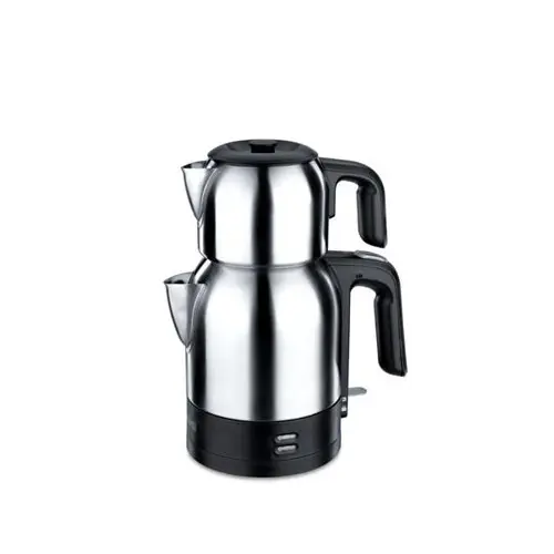 KORKMAZ A359 | Electrical Tea Pot Set Black 850 W