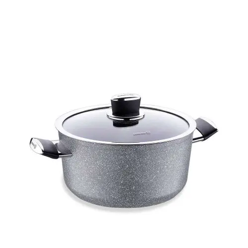 KORKMAZ A3904 | Casserole 28x14.5 cm Stainless Steel