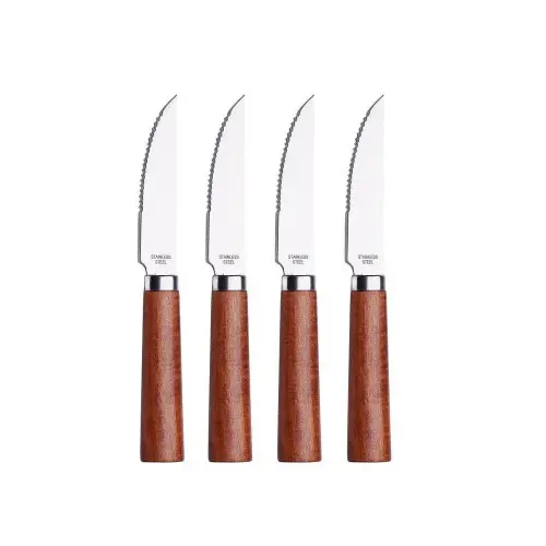 KORKMAZ A641-05 | Steak Knife Set 4 pcs Stainless Steel
