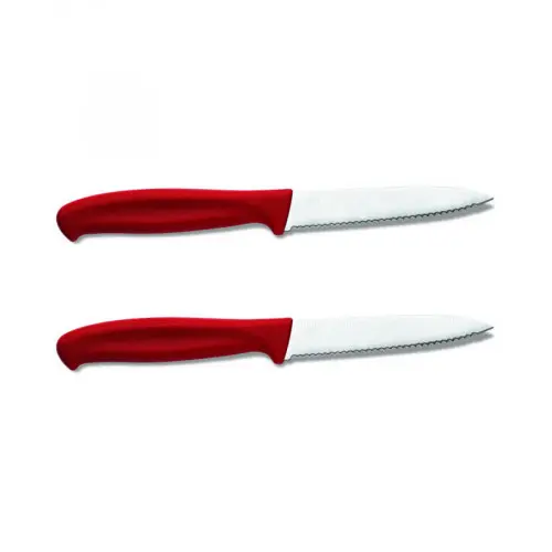 KORKMAZ A729-01 | Knife Set 2 pcs Stainless Steel Red