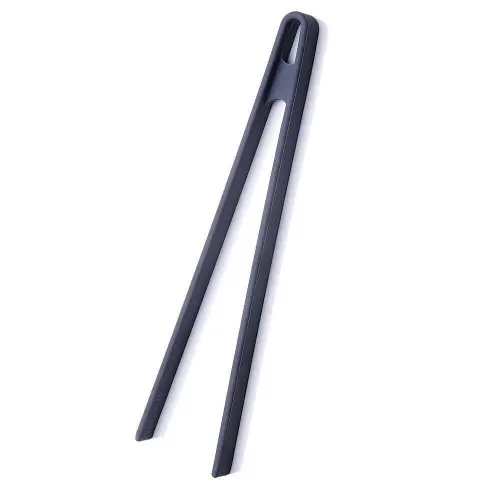 KORKMAZ A747 | Silicone Serving Tong Grey Heat-Resistant