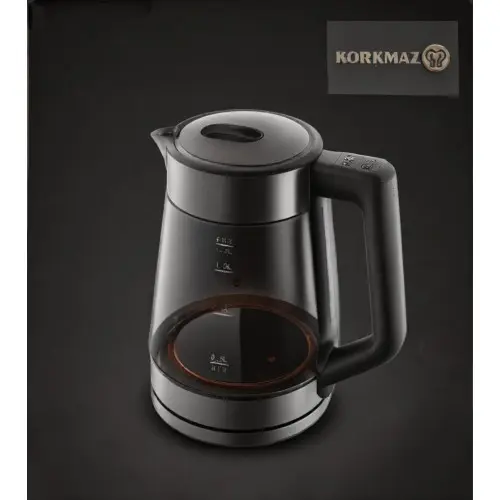 Korkmaz A768-04 | Electric Kettle 1.7L Stainless Steel